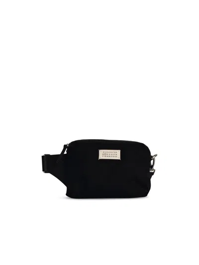 Maison Margiela Camera Bag In Black Cordura