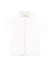 Maison Margiela Short Sleeved Layered Cotton Shirt Clothing