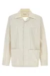 Maison Margiela Camicia In Cotone Ricamato Uomo