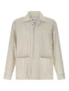 Maison Margiela Camicia In Cotone Ricamato Uomo
