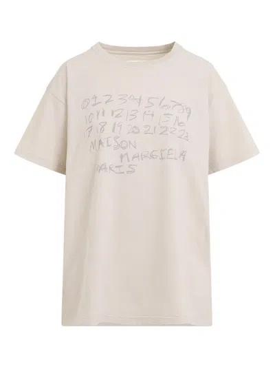 MAISON MARGIELA CAMISETA - BEIS
