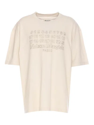 Maison Margiela Hite T-shirt In Blanco