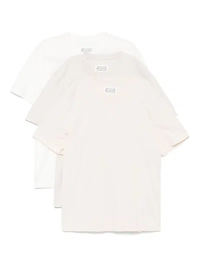 MAISON MARGIELA COTTON T-SHIRT (PACK OF THREE)