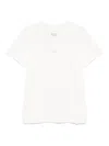Maison Margiela Numbers-motif T-shirt In White