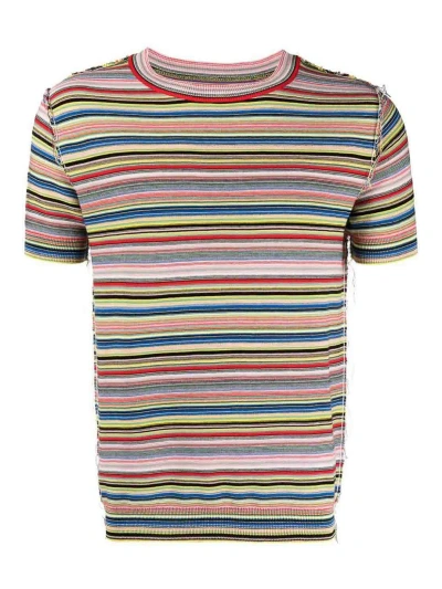 Maison Margiela Camiseta - Multicolor In Multicolour