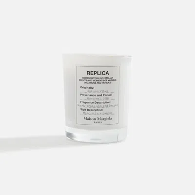 Pre-owned Maison Margiela Candle In White