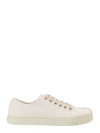 Maison Margiela Tabi Canvas Sneakers In Neutrals