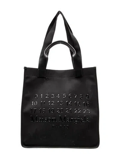 Pre-owned Maison Margiela Canvas Tote In Black