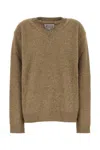 Maison Margiela Cappuccino Wool Blend Sweater