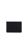 Maison Margiela Four Stitches Card Holder In Black