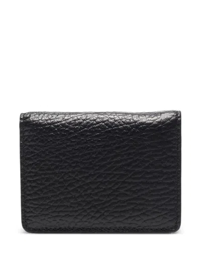 Maison Margiela Card Holder Clip 2 Keyring In Black