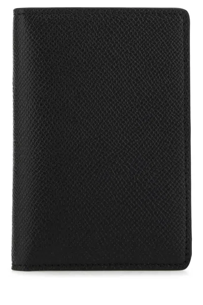 Maison Margiela Card Holder Slim 2 In Black