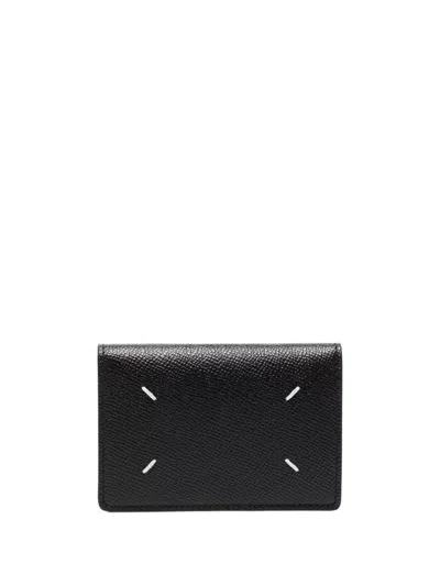 Maison Margiela Card Holder Slim 2 In Black