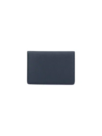 Maison Margiela Cardholder "four Stitches" In Black