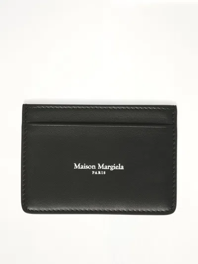 Maison Margiela Cardholder Slim In Black