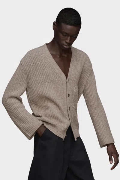 Maison Margiela Cardigan In Gray