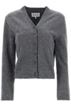 Maison Margiela Washed Wool Knit Cardigan