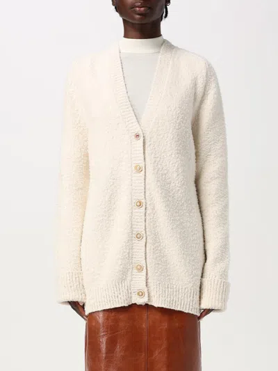 MAISON MARGIELA CARDIGAN MAISON MARGIELA WOMAN COLOR IVORY,G34294044