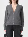Maison Margiela Cardigan Woman  In Gray