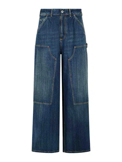 Maison Margiela Carpenter Blue Cotton Jeans