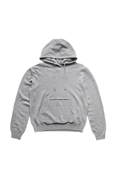 Maison Margiela Cashmere Blend Hoodie Grey