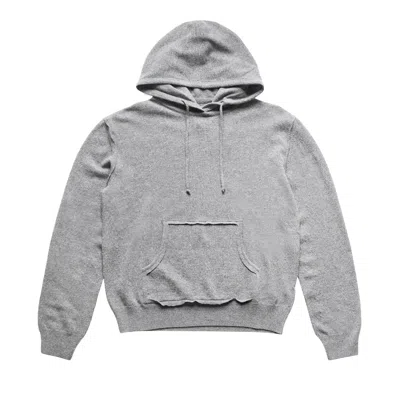 Pre-owned Maison Margiela Cashmere Blend Hoodie 'medium Grey'