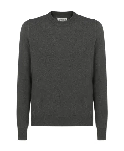 Maison Margiela Cashmere Crew-neck Jumper In Black