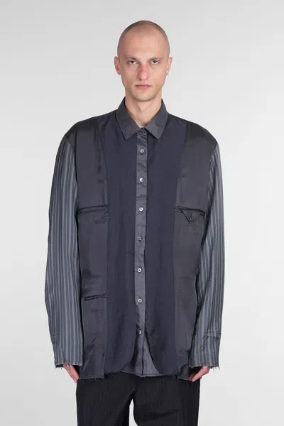 MAISON MARGIELA CASUAL JACKET IN MULTICOLOR WOOL