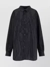Maison Margiela Casual Shirt With Back Yoke Detail In Black