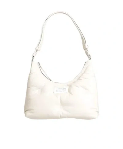 Maison Margiela Casual Shoulder Bag In White