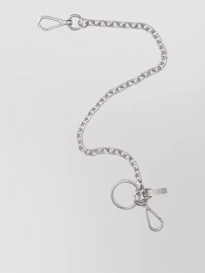 Maison Margiela Chain Belt Featuring Key Ring Detail