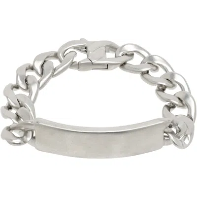 Maison Margiela Chain Bracelet In Silver