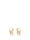 Maison Margiela Chain Earrings Jewelry Gold