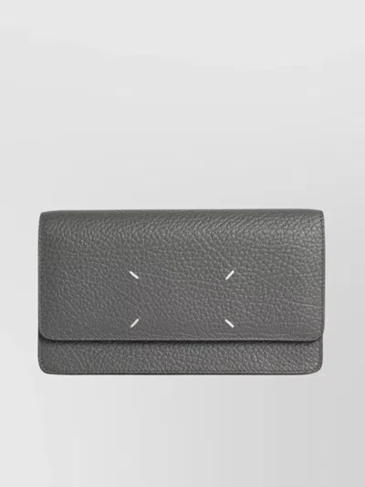 MAISON MARGIELA 'CHAIN WALLET TEXTURED FINISH'
