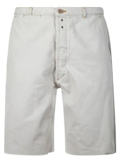 Maison Margiela Chalk Denim Bermuda Shorts