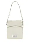 Maison Margiela Chalk Leather And Fabric 5ac Bucket Bag