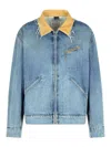 Maison Margiela Women's Denim Jacket In Light Blue
