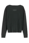 Maison Margiela Men's Charcoal Cotton Sweatshirt In Grey