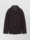 Maison Margiela Checkered Pattern Long Sleeve Jacket In Brown