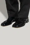 Maison Margiela Chelsea Boots With Tabi Toe In Black