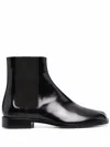 Maison Margiela Tabi Chelsea Boots Shoes In Black