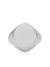 Maison Margiela Chevaliere-signet Ring In Metallic