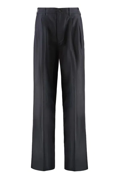 Maison Margiela Chino Pants In Cotton In Blue
