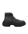 Maison Margiela Chunky-sole Ankle Boots In Black