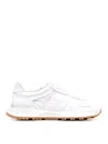 Maison Margiela Laced Low Sneakers In Blanco