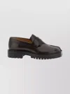 Maison Margiela Chunky Sole Tabi Style Loafers In Multi