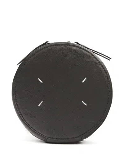 Maison Margiela Circle Micro Bag In Black