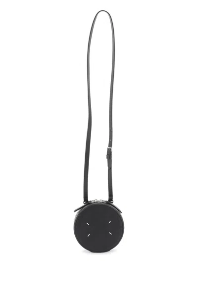 Maison Margiela Circle Micro Shoulder Bag In Black (black)