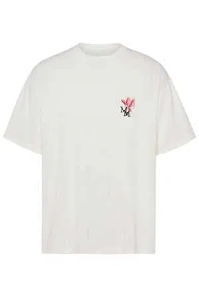 Maison Margiela Classic Cotton T-shirt For Spring/summer 2026 In Off White