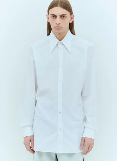 Maison Margiela Classic Poplin Shirt In White